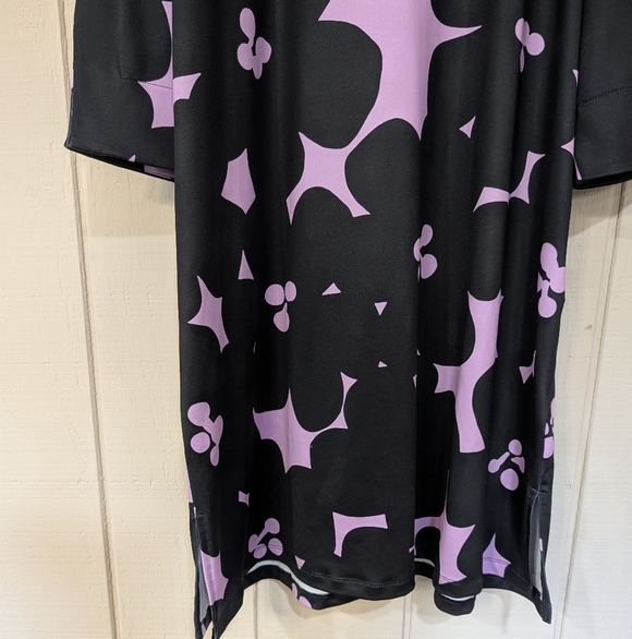 Lesley‎ Evers Maeve Lilac Jumbo Blooms Dress Floral 2X - Picture 9 of 15